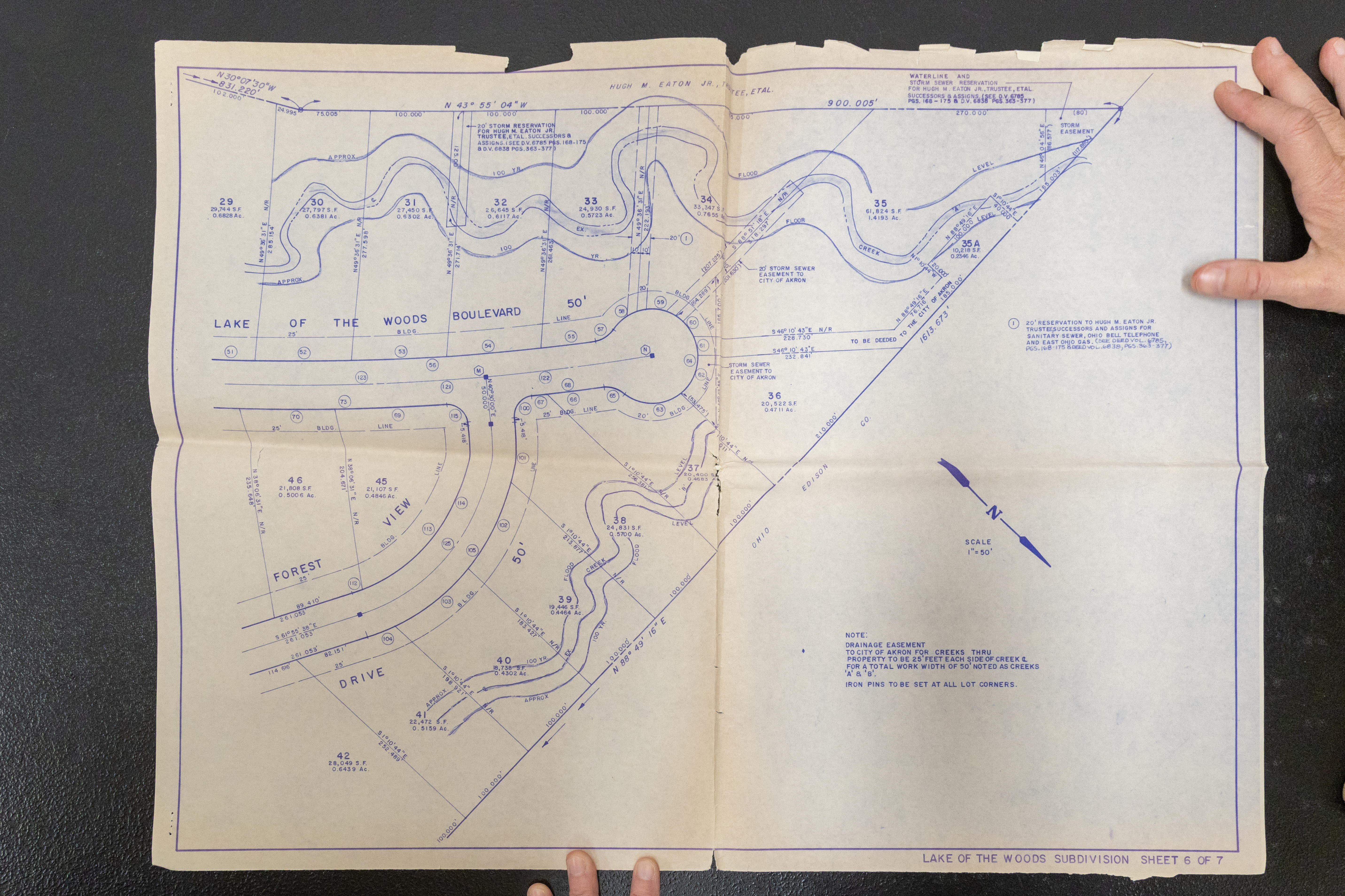 Sheet 6 — Drainage and Utilities